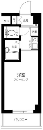 スカイコート駒場東大前の物件間取画像